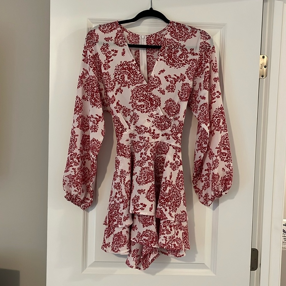 Long sleeve romper